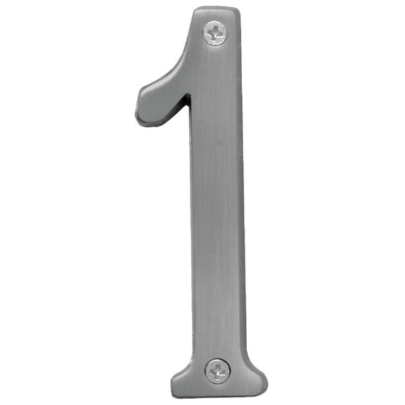 Hy-Ko Prestige Satin Nickel Number - Pack of 4