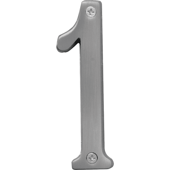 Hy-Ko Prestige Satin Nickel Number - Single Pack Residential Use, Standard Application