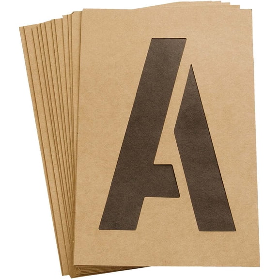 Hy-Ko Prod Co 6" Letter/Number Stencil Set