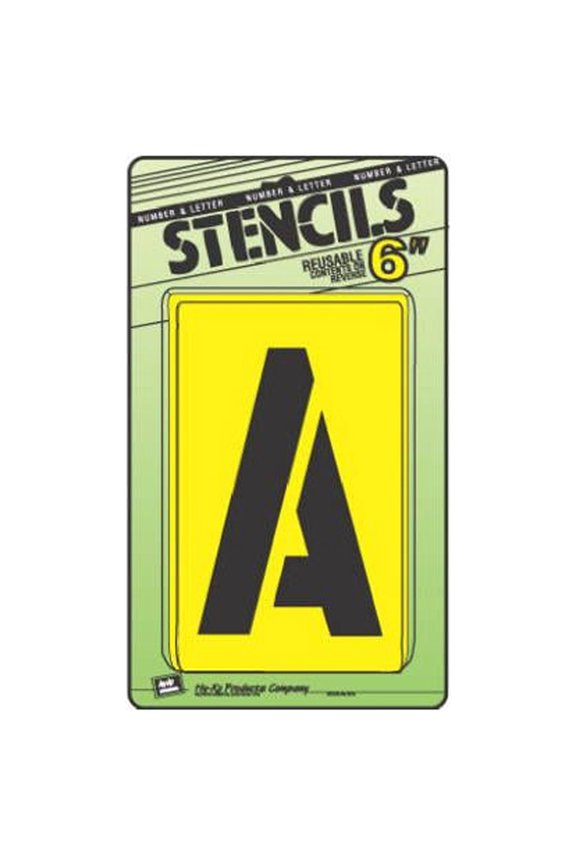 Prod Co 6" Letter/Number Stencil Set