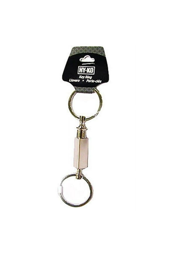 Products 215893 Fancy Pull Apart Keychain Silver Pack of 3