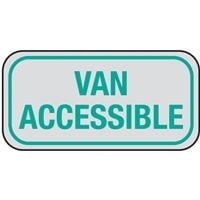 Hy-Ko Products HW-54 Sign Reflective - Van Accesible
