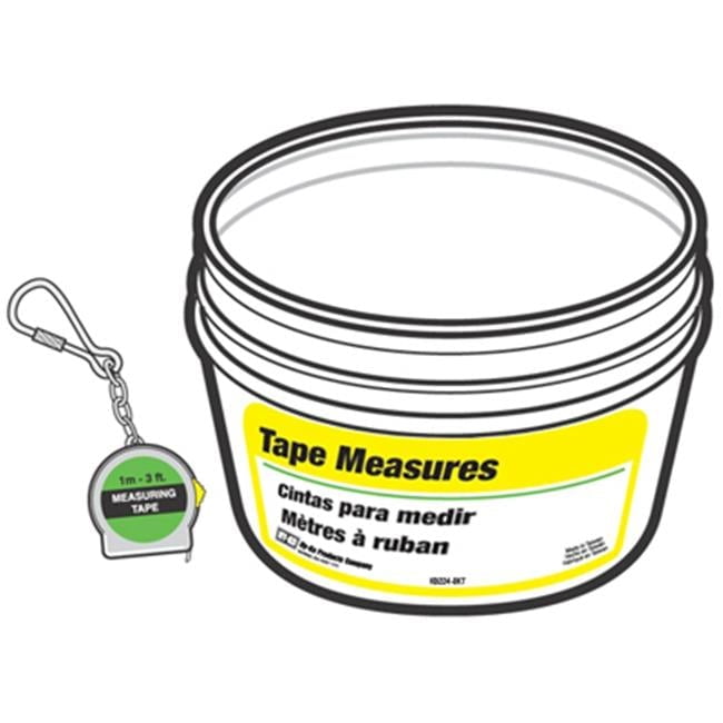 HY-KO PROD CO 40PC Tape Measure/Ring KB224-BKT