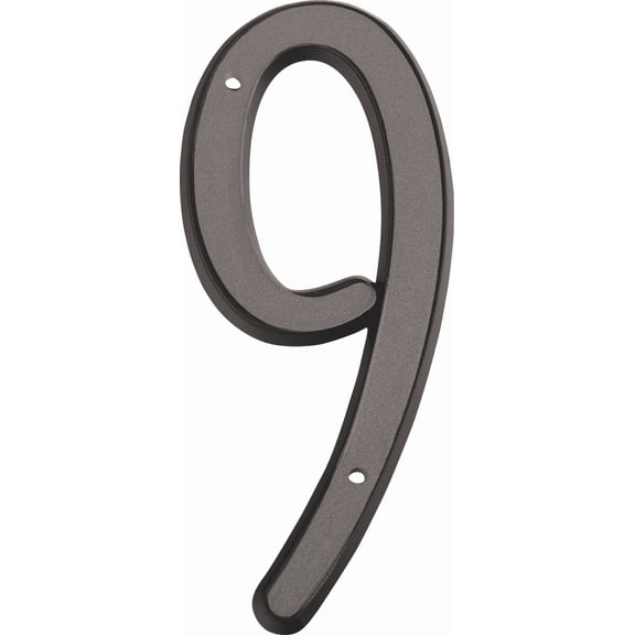 Hy-Ko Reflective Plastic Number - Pack of 2  Residential Use, Standard Application