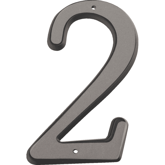 Hy-Ko Product - Hy-Ko Reflective Plastic Number - Pack of 2  Residential Use, Standard Application