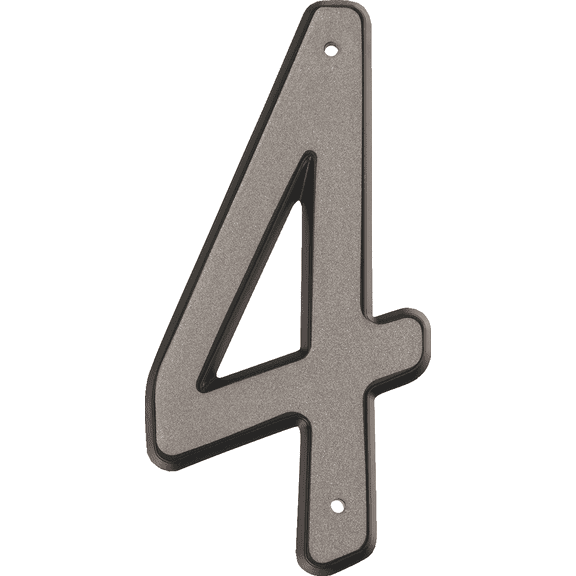 Hy-Ko Product - Hy-Ko Reflective Plastic Number - Single Pack  Residential Use, Standard Application