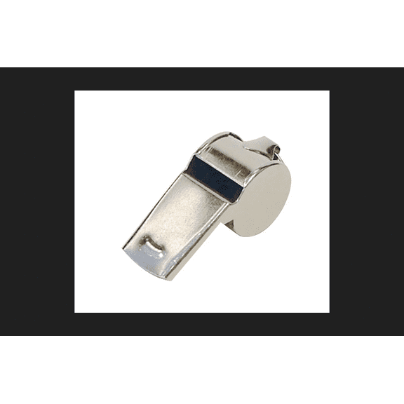 Hy-Ko Safety and Security Police Whistle Chrome 1 pk