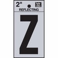 thumbnail image 1 of Hy-Ko Self-Adhesive Black Reflective Vinyl Letter Z 2 in., 1 of 7