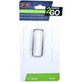thumbnail image 1 of Hy-Ko Spring Lock Compact Steel Keychain, Rectangular, 2.75 x 5.5 Inches, Silver, 1 of 5