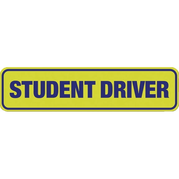 Hy-Ko Student Driver Magnet - Pack of 2 Professional & DIY Use, Standard Battery Platform