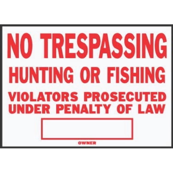 Hy-Ko Wall Mount Fluorescent Signs