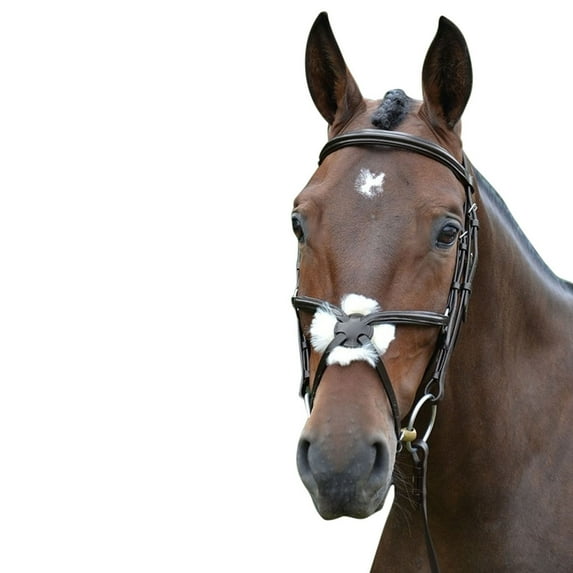 Hy Mexican Bridle with Rubber Grip Reins