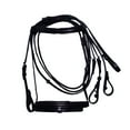 thumbnail image 1 of Hy Padded Flash Bridle with Rubber Grip Reins, 1 of 3