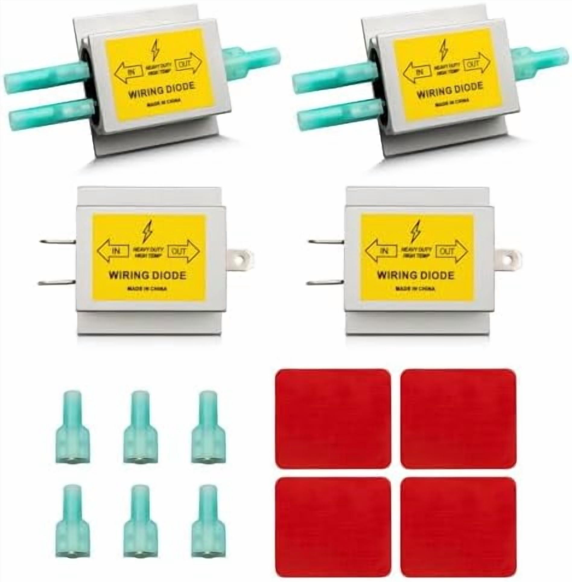 Hy-Power Diodes, Trailer Light Wire Diodes, 2 Input&1 Output Spade ...