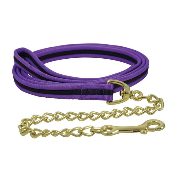 Hy Soft Webbing Lead Rein With Chain