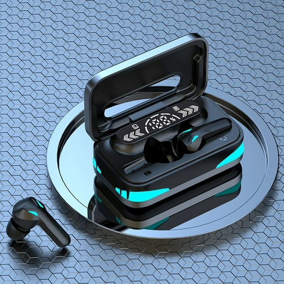 Hy-Undai Hy-T26 Pro Language Translator, New Translation Headphones Wireless High Precision Translation Headphones Support 75 Languages Play Music Bluetooth Over-Ear Earbuds Treble (Black) (Black)