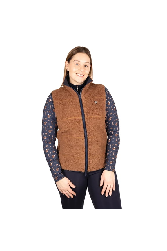 Womens Elevate Teddy Fleece Vest