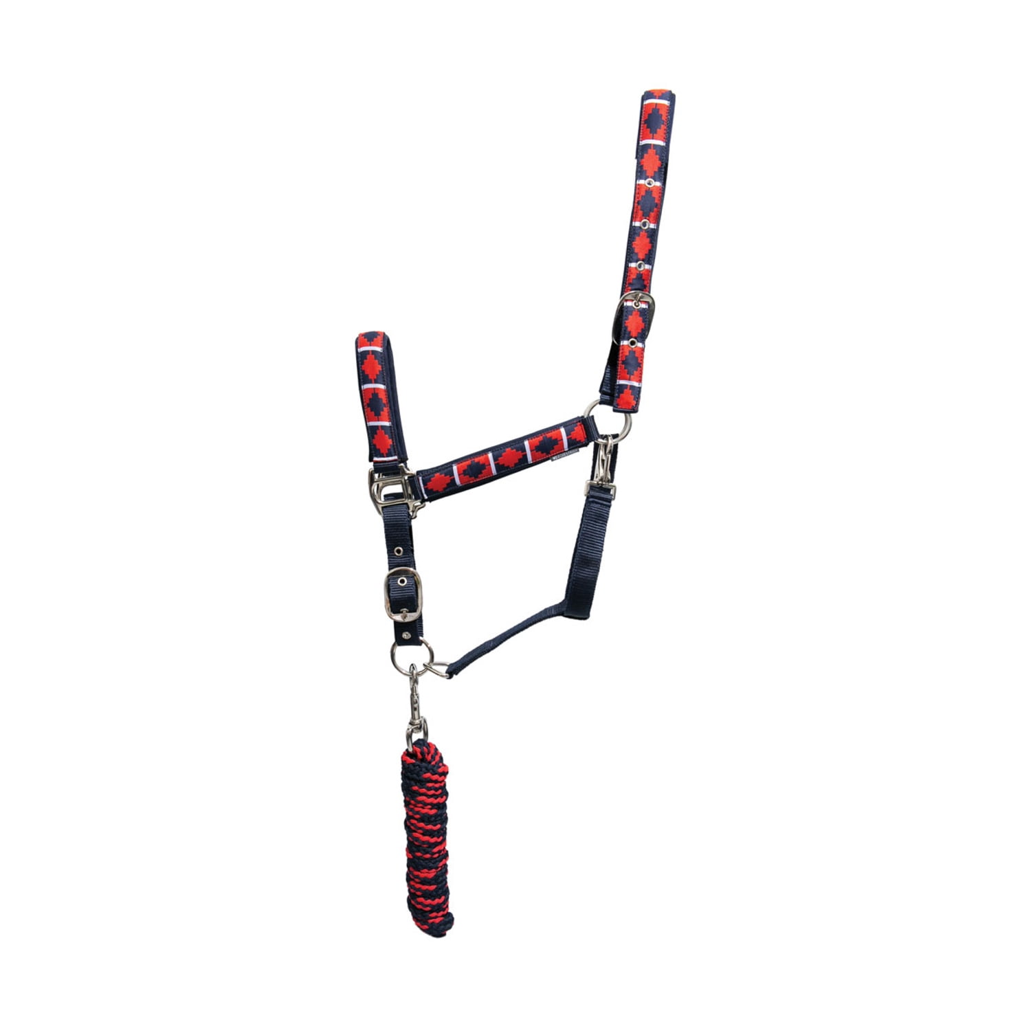 Hy Woven Horse Halter and Leadrope - Walmart.com