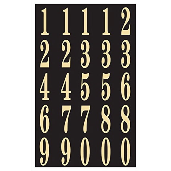 Hy-ko Mylar Numbers 2