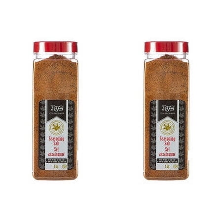 Hy's Seasoned Salt, No Msg, 1kg/2.2 lbs., (2 Pack)
