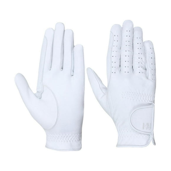 Hy5 Adults Leather Riding Gloves