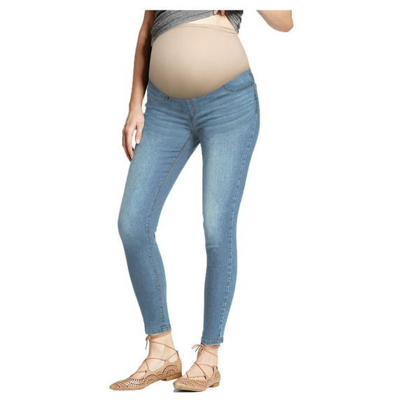 HyBrid & Company Super Comfy Stretch Women's Skinny Maternity Jeans