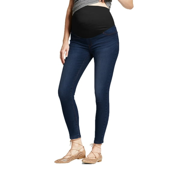 HyBrid & Company Super Comfy Stretch Women's Skinny Maternity Jeans