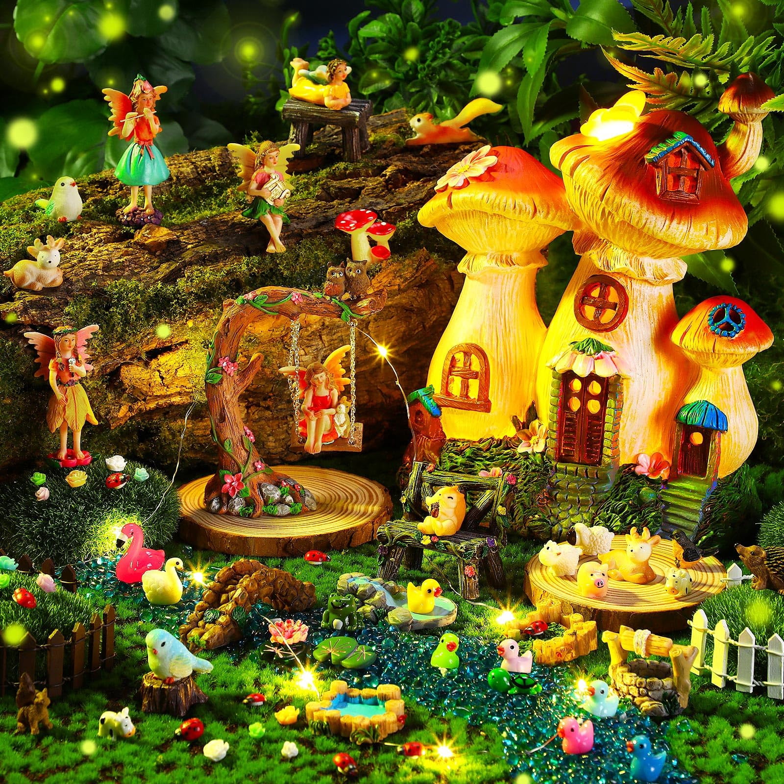 HyDren 72-Pack Metallic Open House Balloons - 15.7 Inch Real Estate Decor For Yard Signs & House Sales