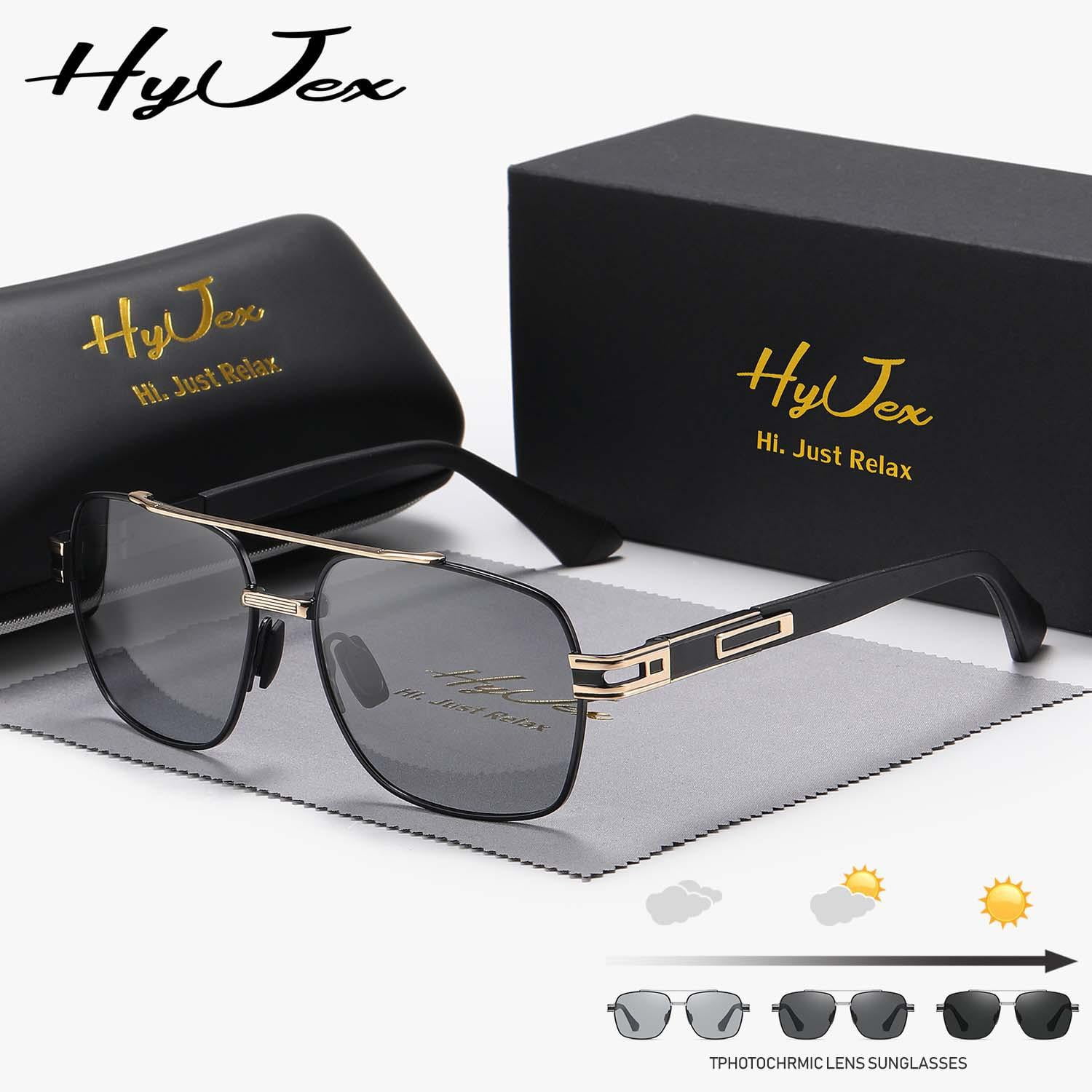 HyJex Unisex Fashion Full Frame Polarized Sunglasses Outdoor  display picture 2