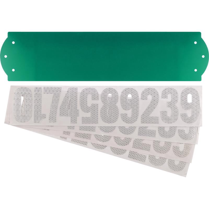 Hillman Group 840271 911 Reflective Address Kit -  5 Piece