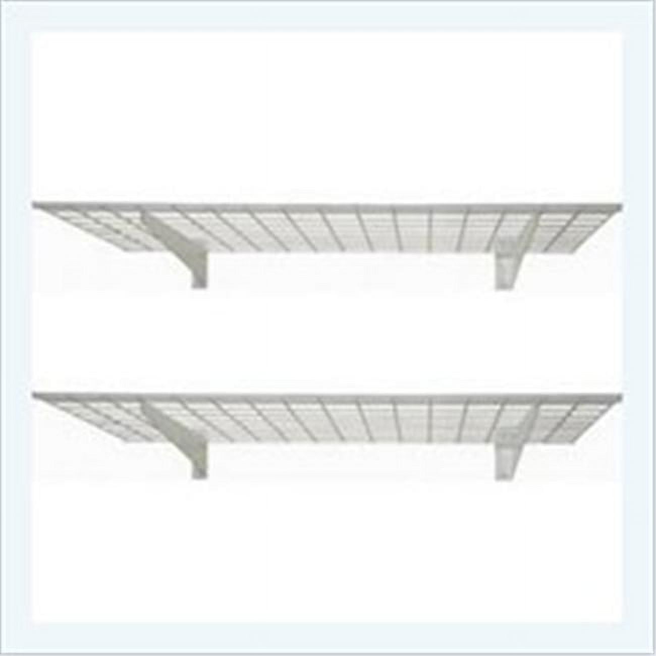 Hyloft 00967 Wire Wall Shelf 2-Pack 15" x 45", 150 pound capacity,