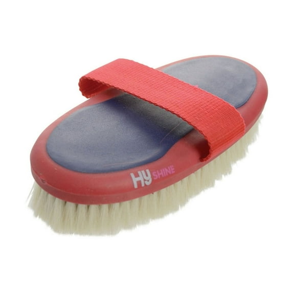 HySHINE Pro Groom Goat Hair Body Brush