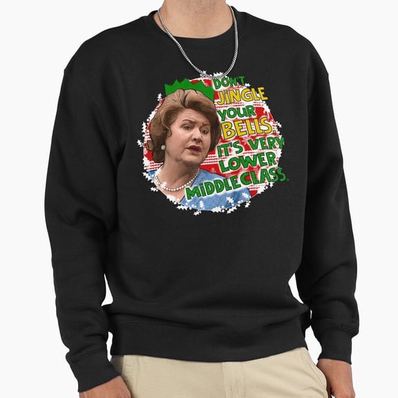 Hyacinth Bucket Keeping Up Appearances Funny Christmas Retro Graphic Unisex Sweatshirt G1682, Up to Size 5XL
