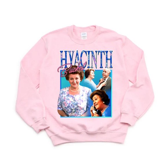 Hyacinth Bucket Keeping Up Appearances Funny Mrs Bucket Retro 90s TV Show Sweatshirt, for men & women, up to size 5XL