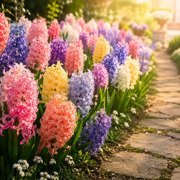 Hyacinth bulbs, Easy Grow, Low Maintenance- Ideal for Beds Borders, Plant Pots & Planters