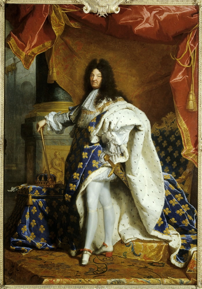 Hyacinthe Rigaud (1659-1743) French School Canvas Art - (24 x 36)