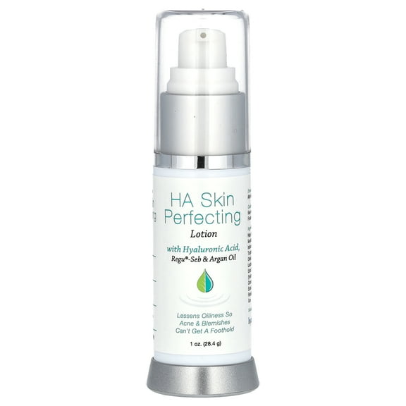 Hyalogic HA Skin Perfecting Lotion With Hyaluronic Acid, Fragrance Free, 1 oz (28.4 g)