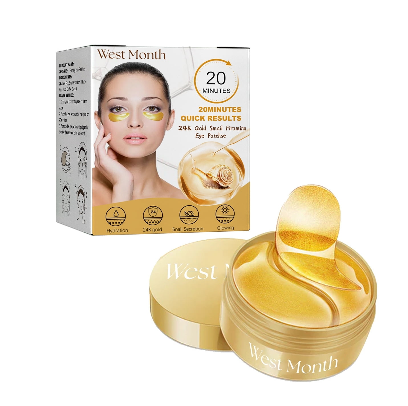 Hyaluronic Acid Eye Gel Patch, Collagen Patches, Eye Masks, Treatment