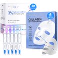 thumbnail image 1 of Hyaluronic Acid Serum & Collagen Facial Mask Set - Anti-Aging Facial Serum, Reduces Fine Lines and Wrinkles for Women, 1 of 9