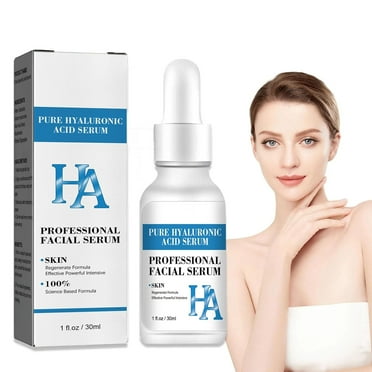 Hyaluronic Acid Serum For Face, 100% Pure Anti Aging Serum, Hydrating Hyaluronic Acid Serum With Nicotinamide For Facial Moisturizing, Firming Skin, And Even Skin Tone