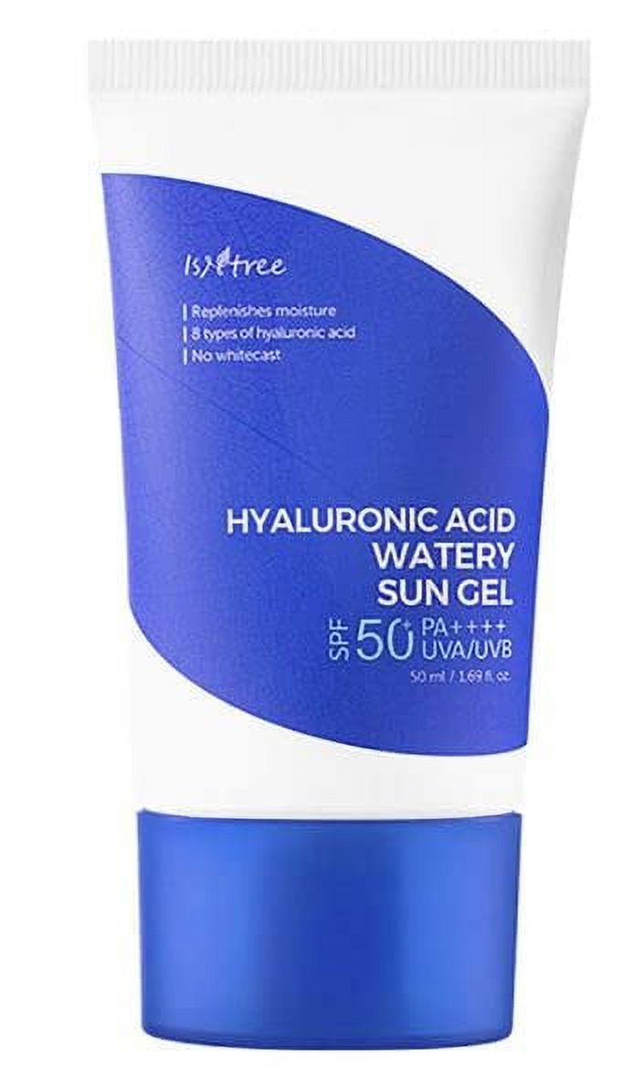 Hyaluronic Acid Watery Sun Gel 50Ml 1.69Fl.Oz, Korean Skin Care, K