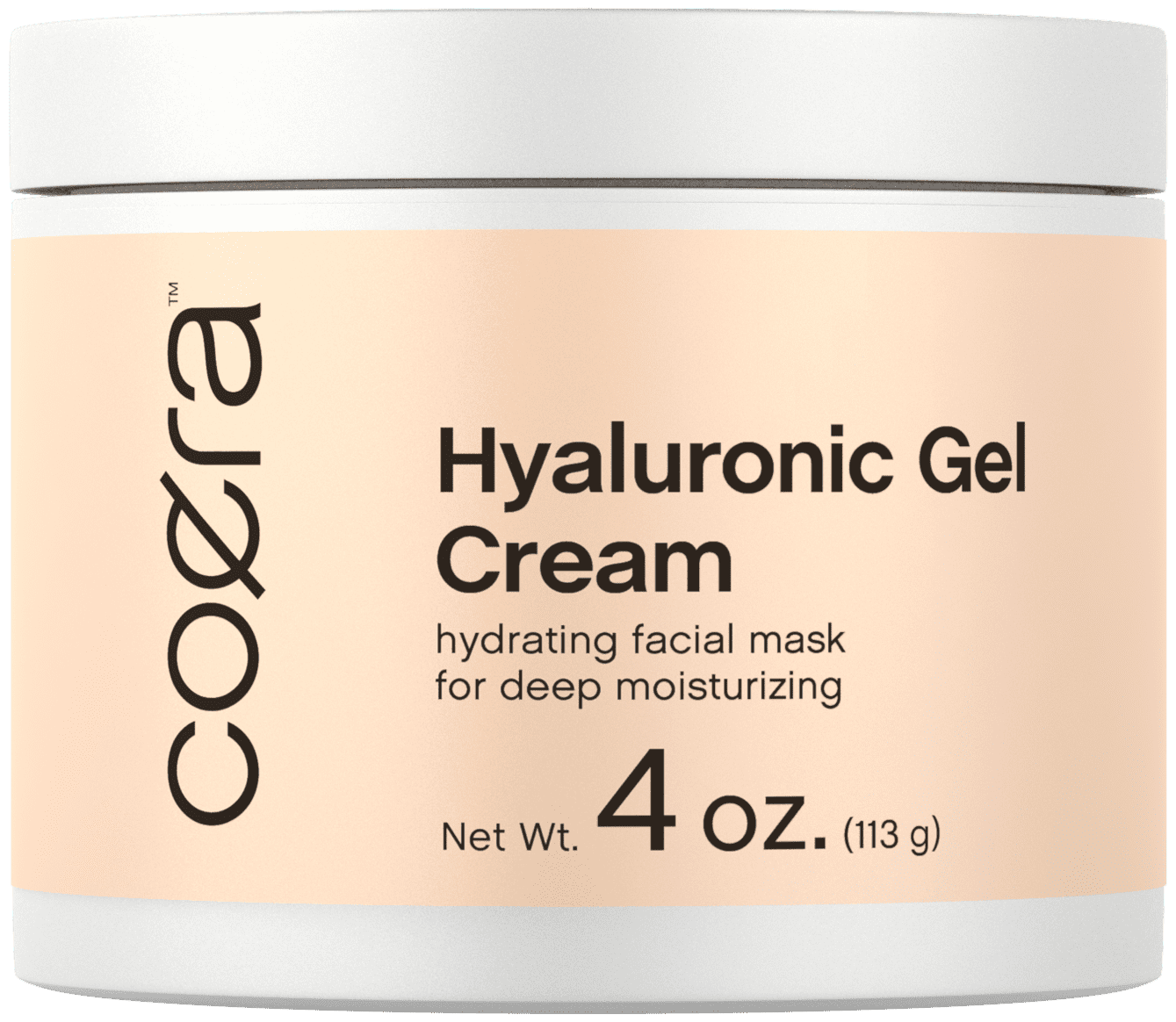 Hyaluronic Gel Cream 4 fl oz Hydrating Mask & Deep Moisturizer for