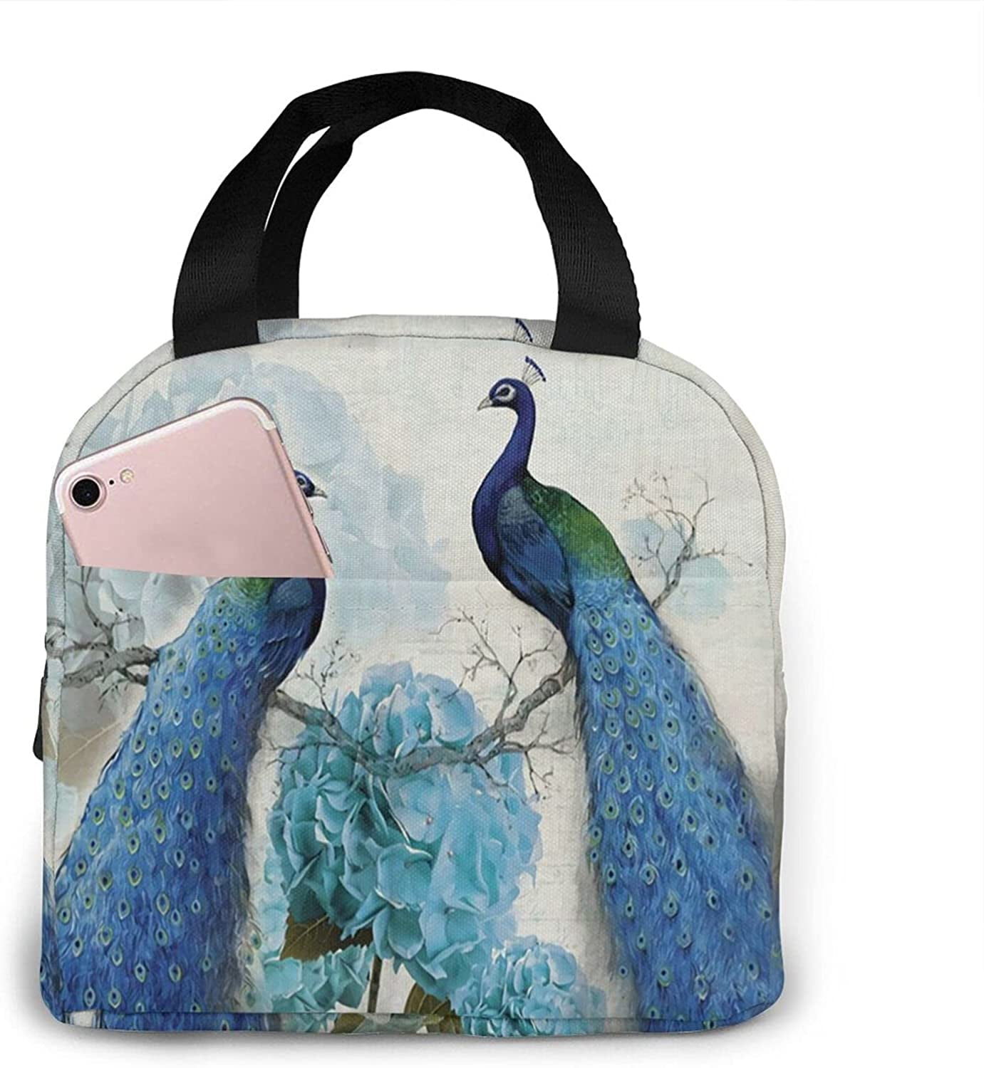 Majoug Possums Insulated Lunch Bag Tote - Waterproof Shoulder Bag For Office, Picnic, Travel