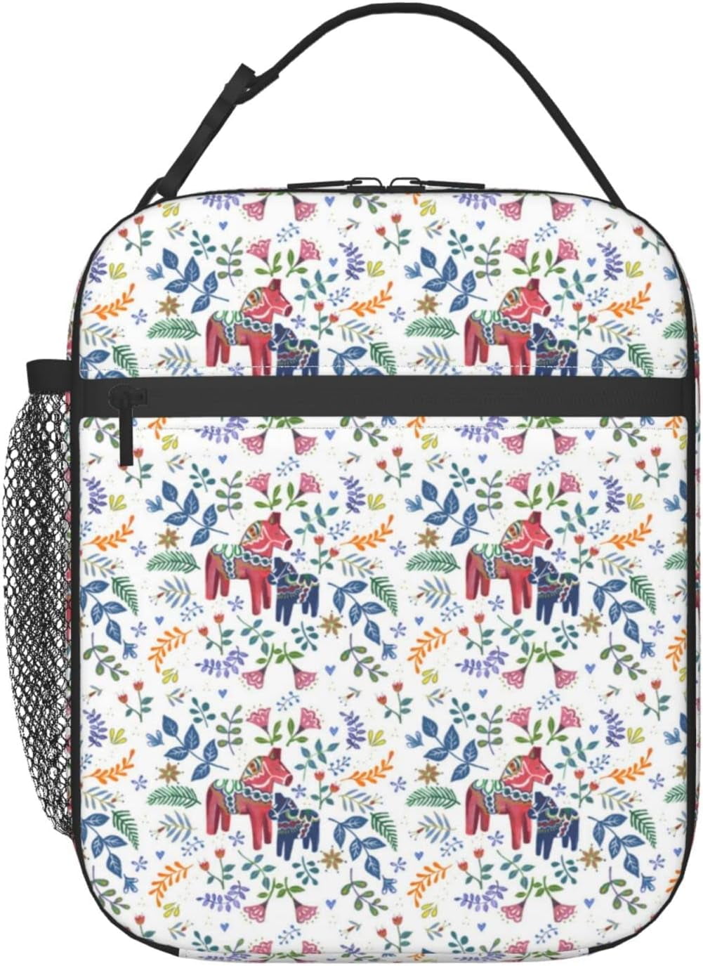 Hyang Horses Lunch Box Insulated Food Container Meal Bag Lunch Bag For