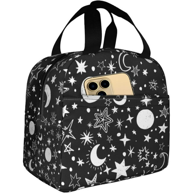 Hyang Polka Dot Lunch Box for Women Girls Reusable Lunch Bag Insulated