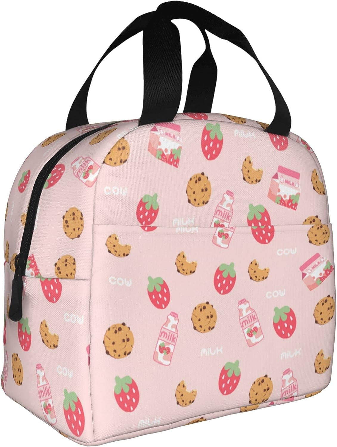 Hyang Sharks Lunch Bag, Reusable Insulated Lunch Box Large Capacity Meal Tote for Kids Women Men