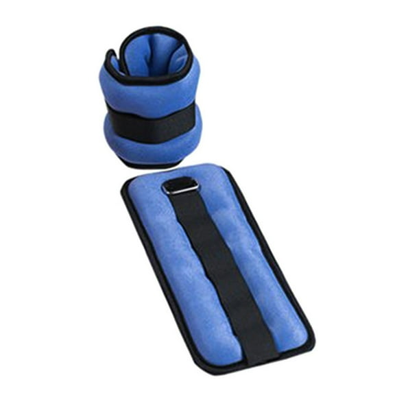 Hyasfey 1 Pair Weight-bearing Sandbag Adjustable Wearable Weighted Wristband Men Women Dance Running Workout Ankle Wrist Weights Bracelet