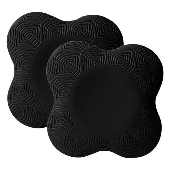 Hyasfey 1 Pair Yoga Knee Pads Extra Thick Anti-slip Sports Pain Relief Cushion Men Women Plank Pilates Elbow Joint Protector Kneeling Mat Fitness Equipment
