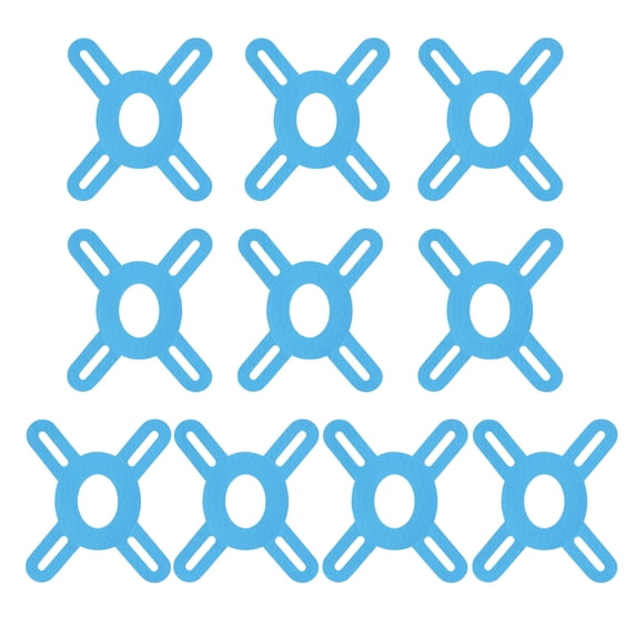 Hyasfey 10 Pcs Precut Kinesiology Tape for Knees Elastic Athletic Knee Tape for Knee Stability And Support Kinetic Tape for Pain Relief