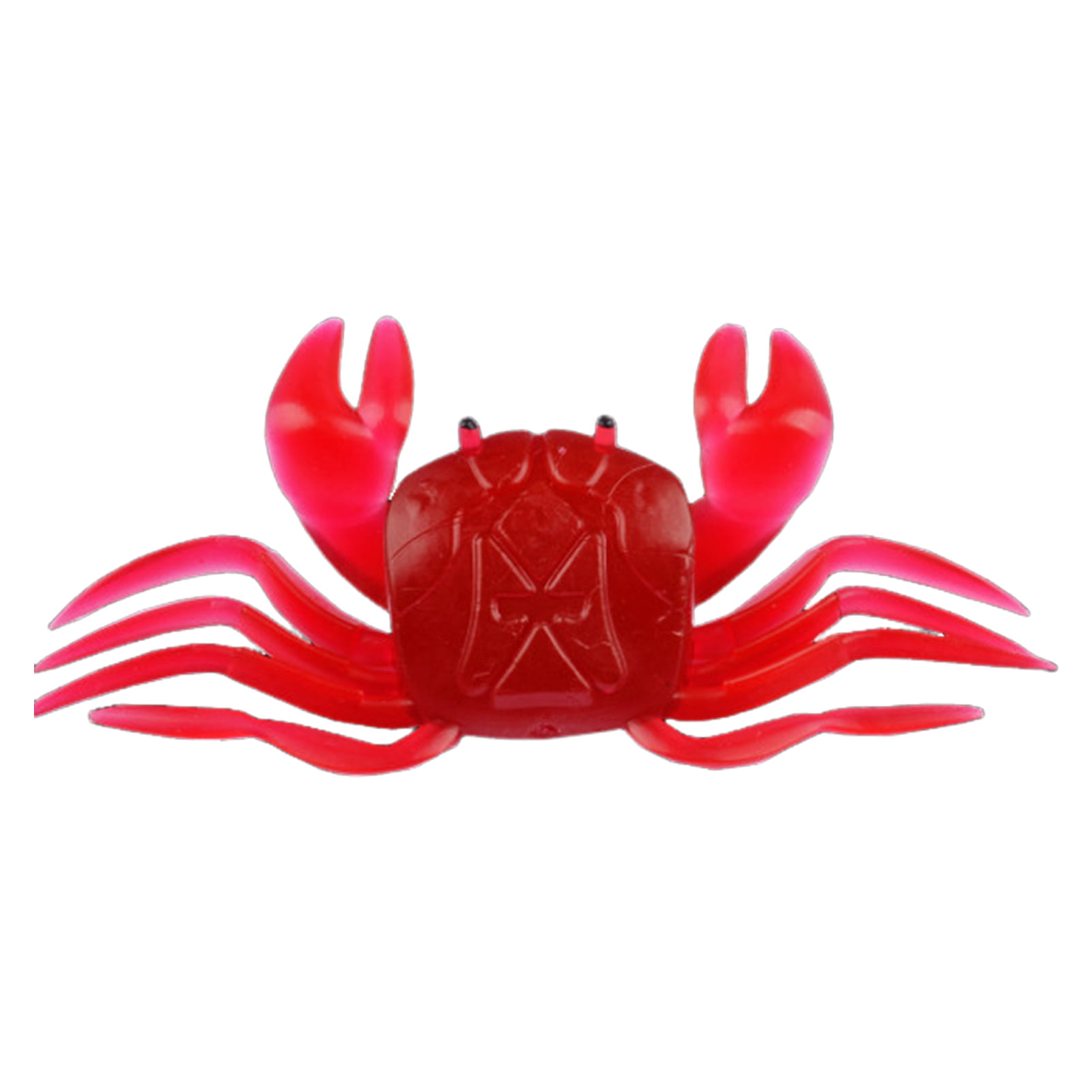 Hyasfey 10CM/16.5G Slow Sinking Soft Crab Lure Long Casting Bionic Crab ...